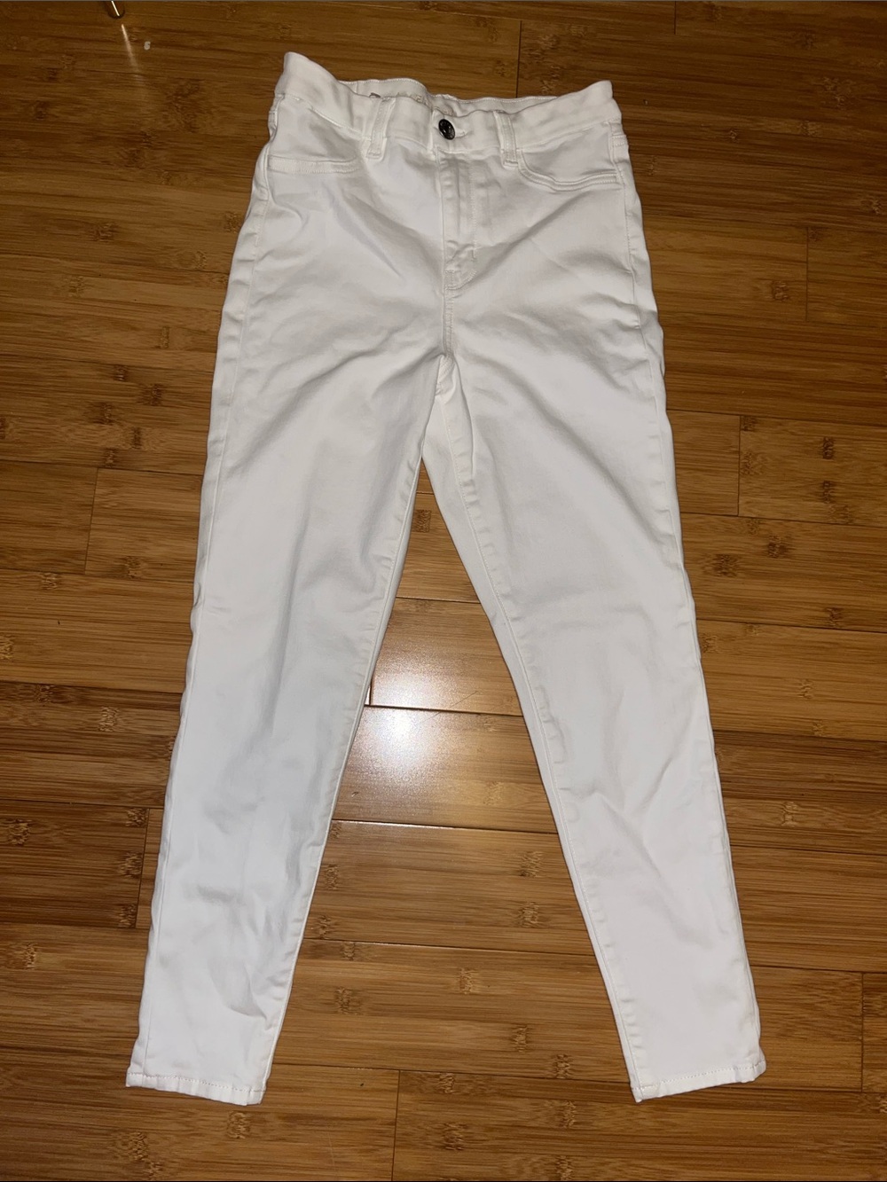 American Eagle Outfitters White Skinny Jeans